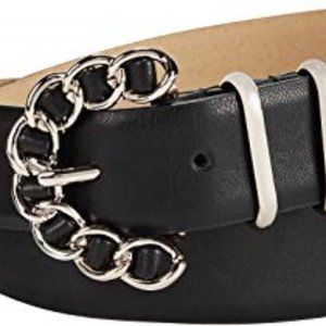 Steve Madden Chain-buckle Belt